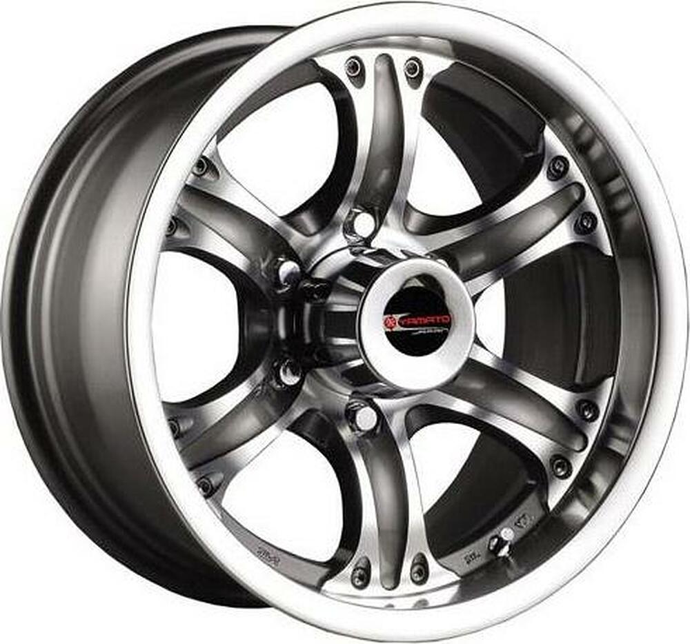 Yamato Takauji 7.5x17 5x112 ET 45 Dia 57.1 Pure Silver