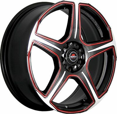 Yokatta MODEL-4 8x18 5x108 ET 45 Dia 63.3 MBF+R
