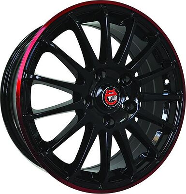Yo-Wheels E05 6x15 4x100 ET 45 Dia 60.1 BKRS