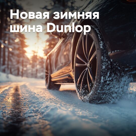 В линейку бренда Dunlop добавлена новая зимняя шина