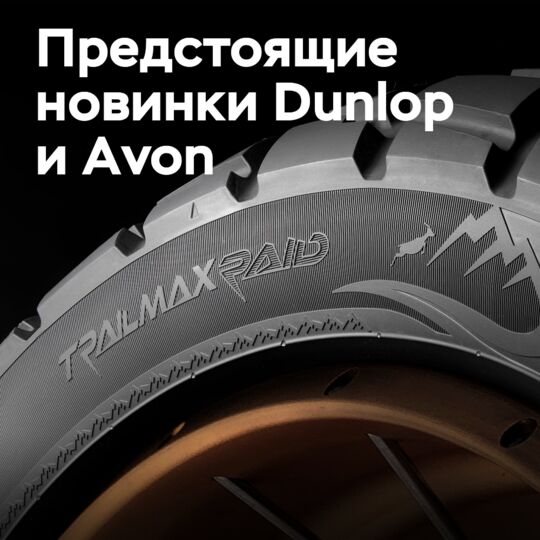 Бренды Dunlop и Avon представят шины для мотоциклов BMW на мероприятии German Rider Event