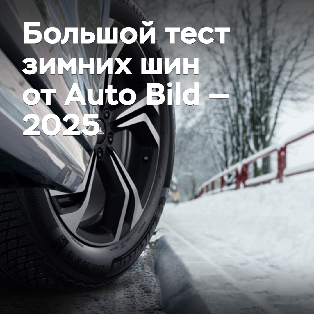 Gran prueba de neumáticos de invierno de Auto Bild — 2025