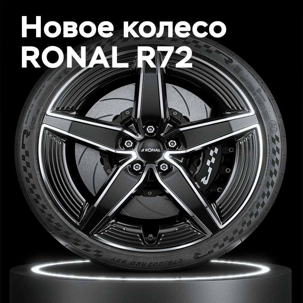 Innovaciones RONAL: rueda R72 con diseño aerodinámico y peso reducido
