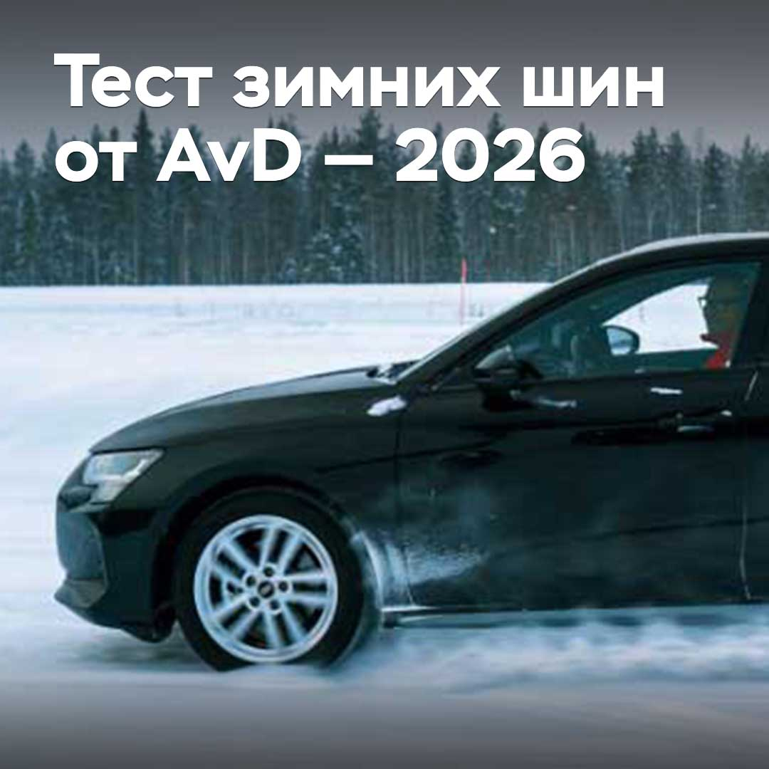 Prueba de neumáticos de invierno de AvD — 2026